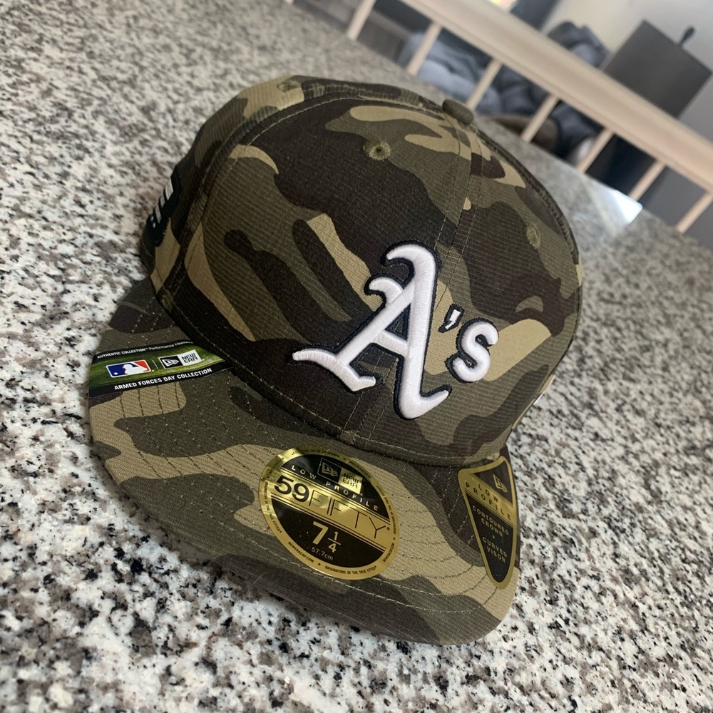 New Era Oakland Athletics Fitted Camo 7 1/4